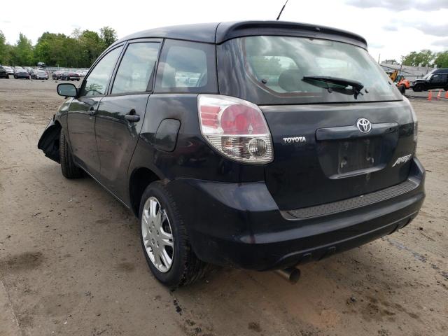 2T1KR32E35C360546 - 2005 TOYOTA COROLLA MA XR BLACK photo 2