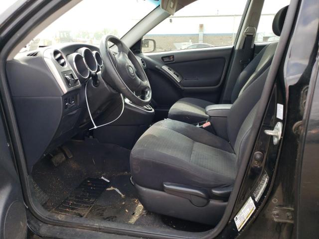 2T1KR32E35C360546 - 2005 TOYOTA COROLLA MA XR BLACK photo 7