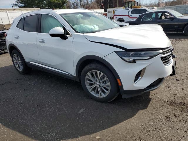 LRBAZLR44ND165226 - 2022 BUICK ENVISION PREFERRED WHITE photo 4