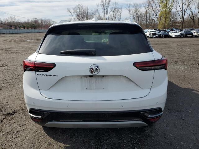 LRBAZLR44ND165226 - 2022 BUICK ENVISION PREFERRED WHITE photo 6