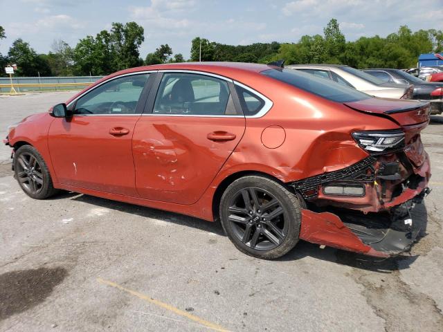 3KPF54AD8KE086219 - 2019 KIA FORTE EX RED photo 2