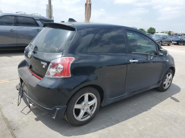 JTDJT923485157889 - 2008 TOYOTA YARIS BLACK photo 3