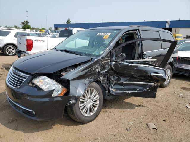 2C4RC1CG4GR261385 - 2016 CHRYSLER TOWN & COU TOURING L BLACK photo 1