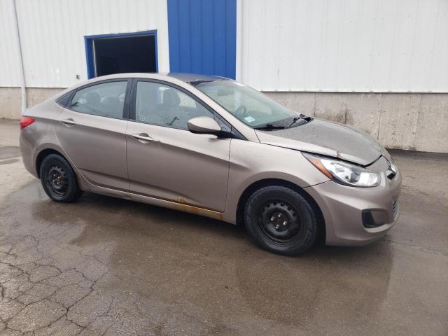 KMHCT4AE6CU158406 - 2012 HYUNDAI ACCENT GLS BROWN photo 4