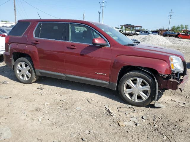 2GKALMEK0H6199491 - 2017 GMC TERRAIN SLE MAROON photo 4