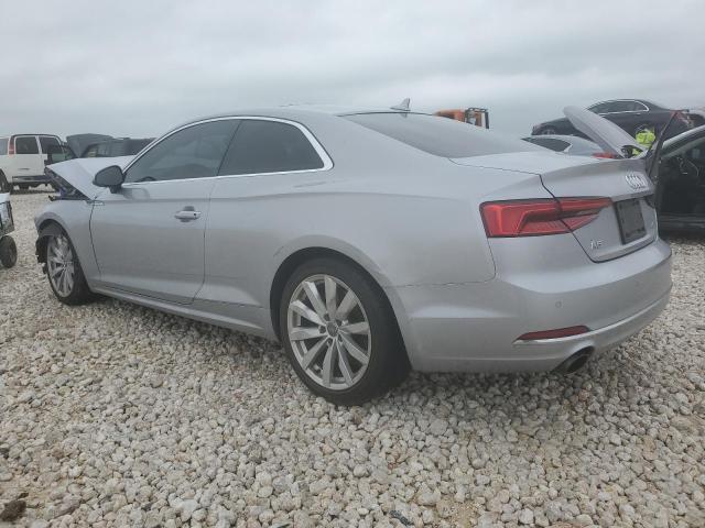 WAUPNAF58JA001107 - 2018 AUDI A5 PREMIUM PLUS SILVER photo 2