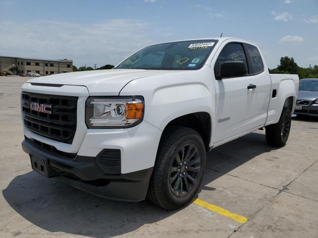 1GTH5BEA4M1291152 - 2021 GMC CANYON ELEVATION WHITE photo 2