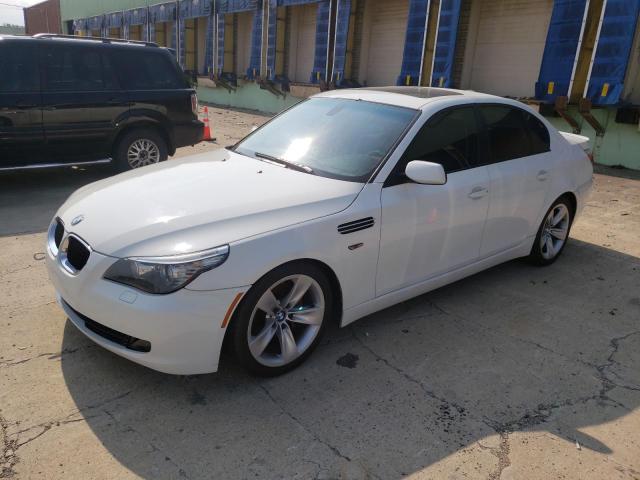 WBANU53518CT14052 - 2008 BMW 528 I WHITE photo 1