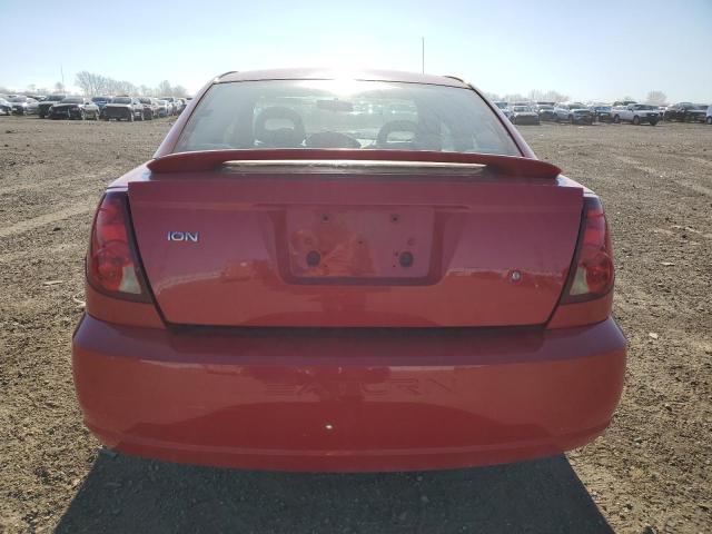 1G8AM12F13Z181202 - 2003 SATURN ION LEVEL 2 RED photo 6