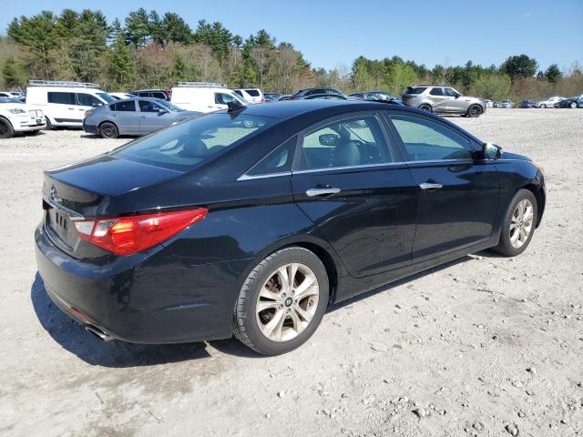 5NPEC4ABXBH297689 - 2011 HYUNDAI SONATA SE BLACK photo 3