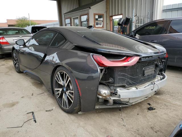 WBY2Z2C54FV392511 - 2015 BMW I8 GRAY photo 2