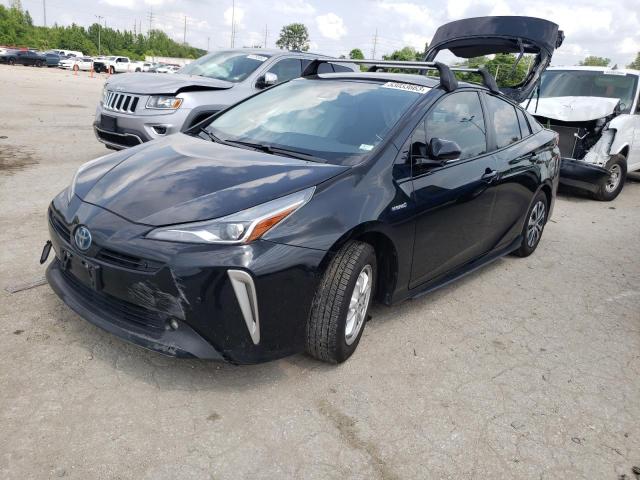 JTDL9RFU0L3015487 - 2020 TOYOTA PRIUS LE BLACK photo 1