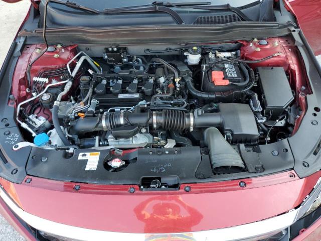 1HGCV1F52KA021339 - 2019 HONDA ACCORD EXL RED photo 11