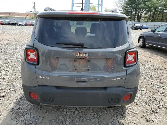 ZACNJDD12MPM52008 - 2021 JEEP RENEGADE LIMITED GRAY photo 6