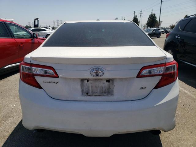 4T1BK1FK8CU503799 - 2012 TOYOTA CAMRY SE WHITE photo 6