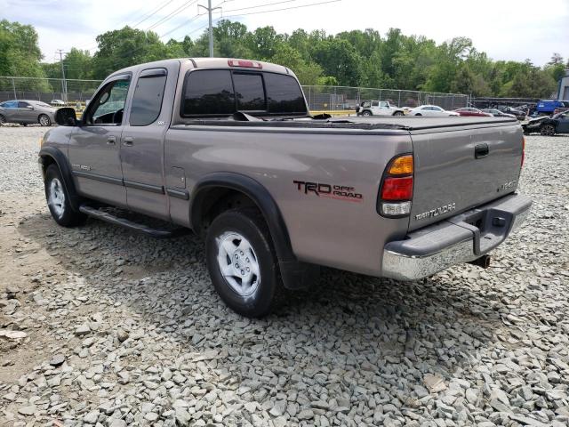 5TBBT44102S225635 - 2002 TOYOTA TUNDRA ACCESS CAB BROWN photo 2