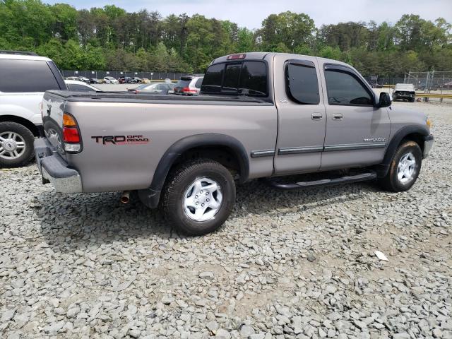 5TBBT44102S225635 - 2002 TOYOTA TUNDRA ACCESS CAB BROWN photo 3