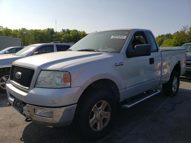 1FTRF14W44NB32701 - 2004 FORD F-150 SILVER photo 1
