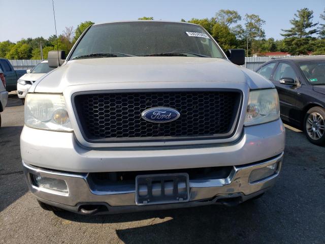 1FTRF14W44NB32701 - 2004 FORD F-150 SILVER photo 5