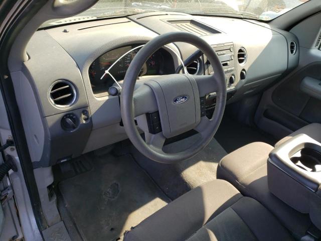 1FTRF14W44NB32701 - 2004 FORD F-150 SILVER photo 8
