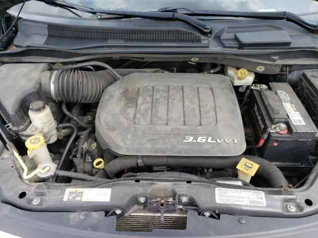 2C4RC1CG0DR645935 - 2013 CHRYSLER TOWN & COU TOURING L BLUE photo 12