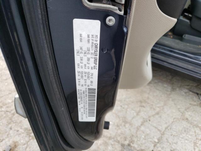 2C4RC1CG0DR645935 - 2013 CHRYSLER TOWN & COU TOURING L BLUE photo 13