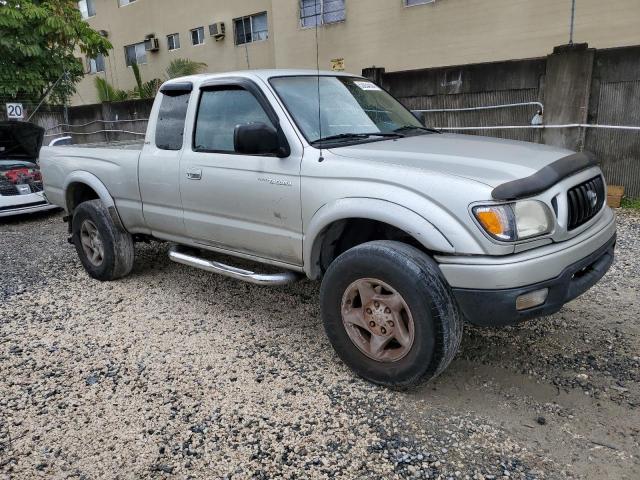 5TESM92N52Z031158 - 2002 TOYOTA TACOMA XTRACAB PRERUNNER Gümüş foto 4
