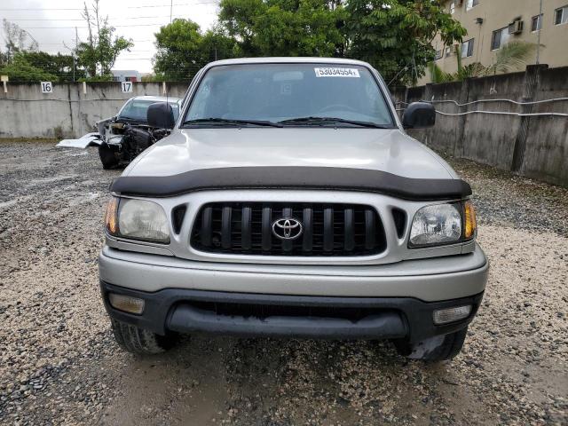 5TESM92N52Z031158 - 2002 TOYOTA TACOMA XTRACAB PRERUNNER Gümüş foto 5