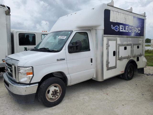 1FDWE3FK5MDC25143 - 2021 FORD ECONOLINE E350 SUPER DUTY CUTAWAY VAN WHITE photo 2