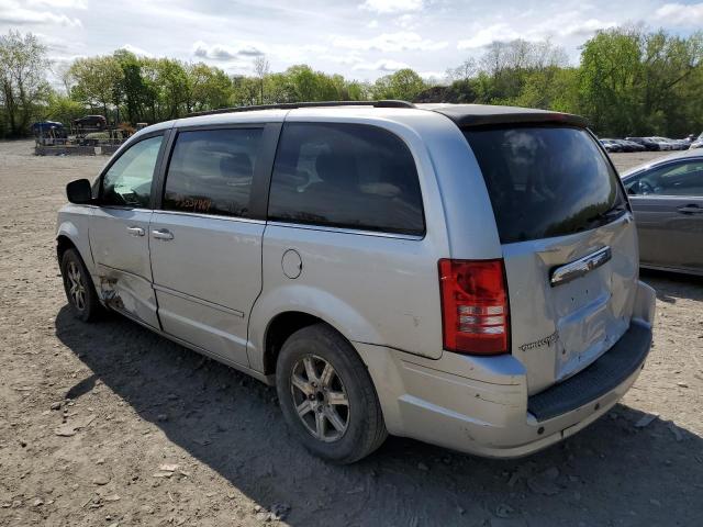 2A8HR54P48R107687 - 2008 CHRYSLER TOWN & COU TOURING GRAY photo 2