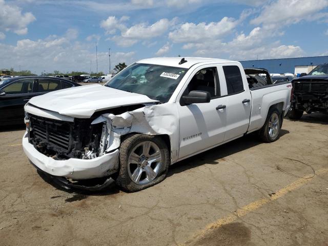 1GCVKPEC6JZ358809 - 2018 CHEVROLET SILVERADO K1500 CUSTOM WHITE photo 1