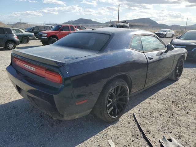 2C3CDYAG8EH204192 - 2014 DODGE CHALLENGER SXT BLUE photo 3