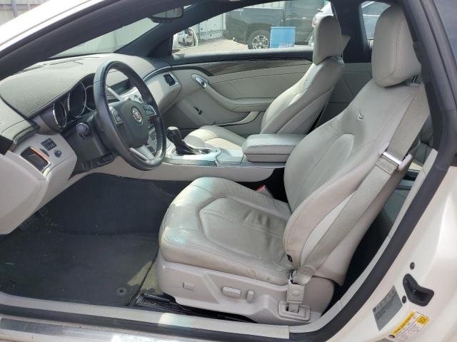 1G6DM1E36C0118625 - 2012 CADILLAC CTS PERFORMANCE COLLECTION WHITE photo 7