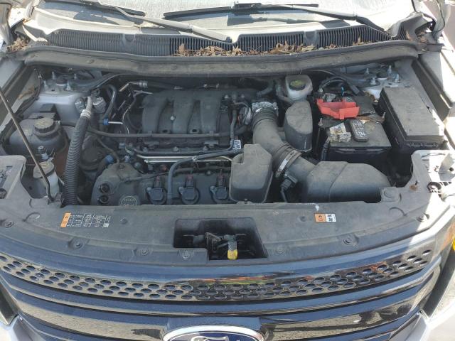 1FM5K8AR3FGC66930 - 2015 FORD EXPLORER POLICE INTERCEPTOR 银色 照片 12