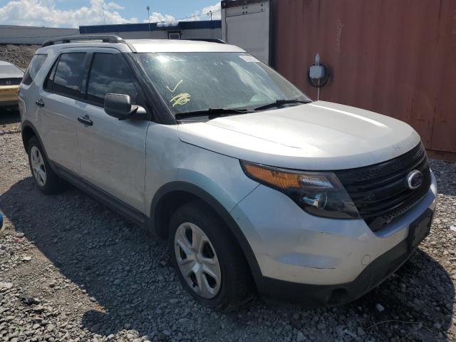 1FM5K8AR3FGC66930 - 2015 FORD EXPLORER POLICE INTERCEPTOR 银色 照片 4