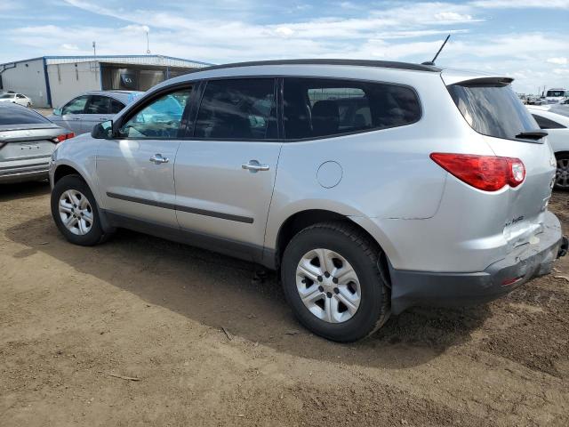 1GNKVFED8CJ194064 - 2012 CHEVROLET TRAVERSE LS SILVER photo 2