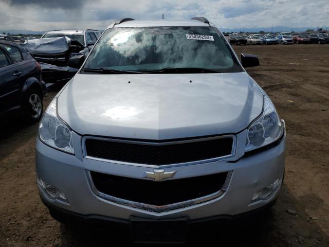 1GNKVFED8CJ194064 - 2012 CHEVROLET TRAVERSE LS SILVER photo 5