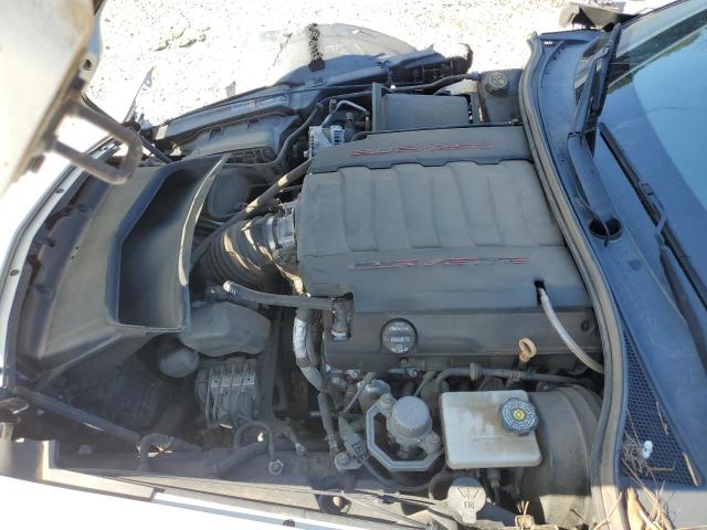 1G1YB2D75J5103878 - 2018 CHEVROLET CORVETTE STINGRAY 1LT WHITE photo 11