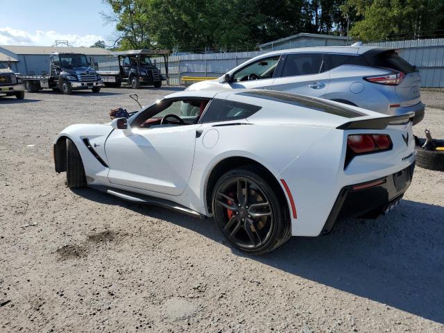 1G1YB2D75J5103878 - 2018 CHEVROLET CORVETTE STINGRAY 1LT WHITE photo 2