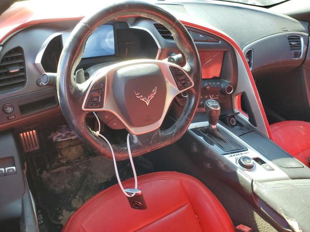 1G1YB2D75J5103878 - 2018 CHEVROLET CORVETTE STINGRAY 1LT WHITE photo 8