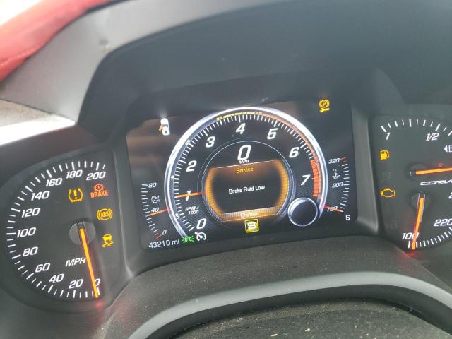 1G1YB2D75J5103878 - 2018 CHEVROLET CORVETTE STINGRAY 1LT WHITE photo 9