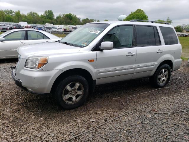 5FNYF18487B030129 - 2007 HONDA PILOT EX SILVER photo 1