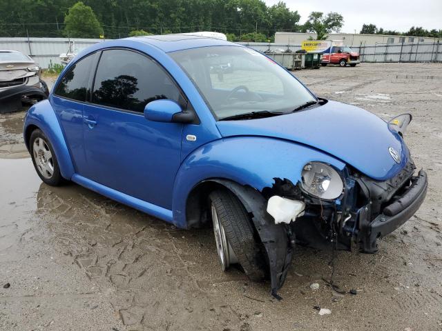 3VWDD21C11M413891 - 2001 VOLKSWAGEN NEW BEETLE GLX 蓝色 照片 4