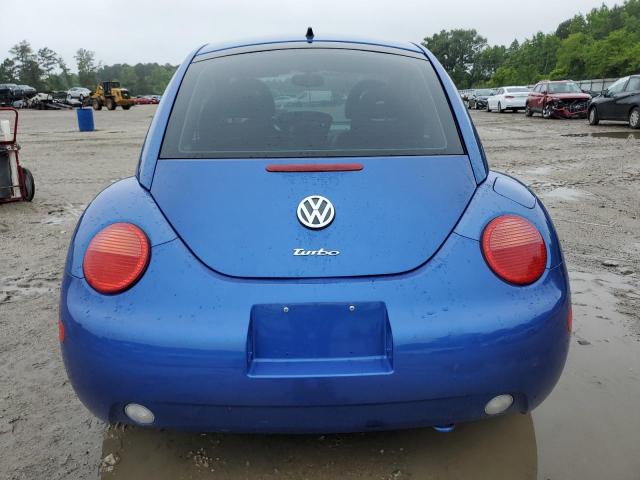3VWDD21C11M413891 - 2001 VOLKSWAGEN NEW BEETLE GLX 蓝色 照片 6