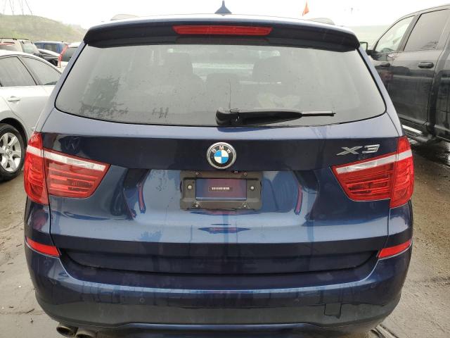 5UXWX9C54F0D59959 - 2015 BMW X3 XDRIVE28I BLUE photo 6
