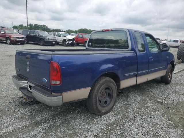 1FTDX1764VND35222 - 1997 FORD F150 BLUE photo 3