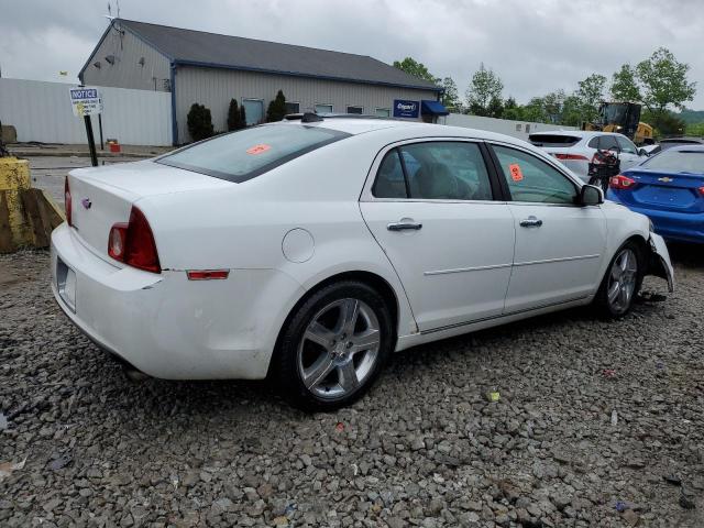 1G1ZF5E70CF206437 - 2012 CHEVROLET MALIBU 3LT თეთრი ფოტო 3
