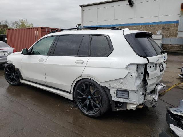 5UX23EM03P9S00639 - 2023 BMW X7 XDRIVE40I WHITE photo 2