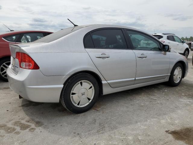 JHMFA36278S004854 - 2008 HONDA CIVIC HYBRID SILVER photo 3