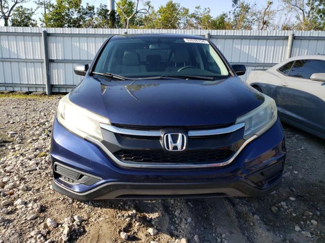 5J6RM4H38FL056996 - 2015 HONDA CR-V LX BLUE photo 5